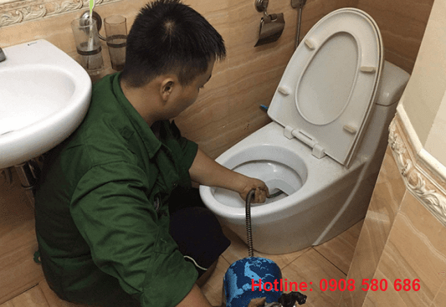 Quy trình thông cống nghẹt