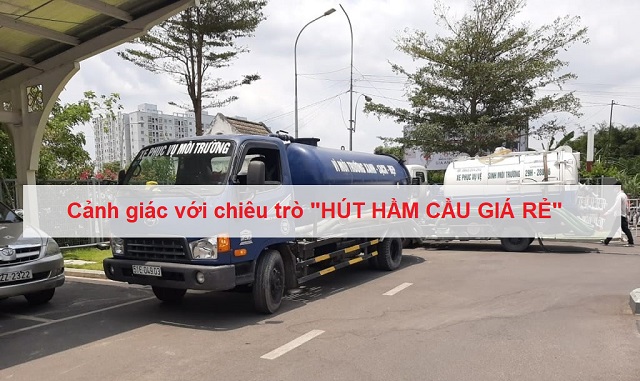 Chiêu trò hút hầm cầu lừa đảo quảng cáo giá rẻ