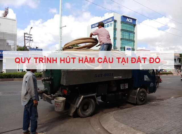 Quy trình hút hầm cầu chuyên nghiệp